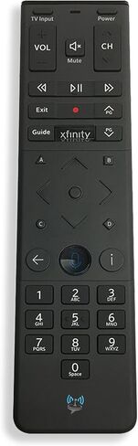 SatelliteSale Remote Control Replacement Xfinity XR15 for Comcast X1 Xi6 Xi5 XG2 & Flex - Voice Commands Backlit Black ABS Plastic RC with Batteries Included in Saudi Arabia