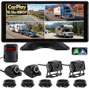 RV Camera System with CarPlay Android Auto 10.36 Inch Touch Monitor in Saudi Arabia