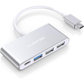 LENTION 4-in-1 USB-C Hub, USB3.0, USB2.0, 100W Charging, Multiport Adapter in Kuwait