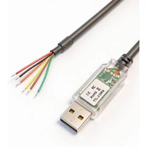 TTL-232RG-VSW3V3-WE TTL to USB Serial Converter Original Cables USB to UART Cable Supports +3.3V TTL Level UART Signals Compatible Windows 11 10 8 7 Linux MAC OS(1.8M) in Saudi Arabia