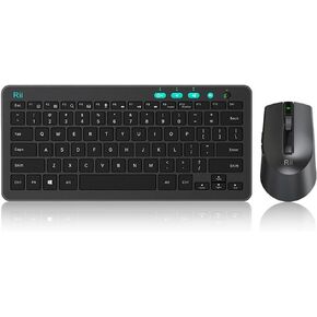 Rii RKM709 2.4 Gigahertz Ultra-Slim Wireless Keyboard and Mouse Combo in Saudi Arabia
