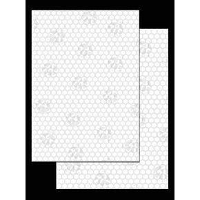 Acid Tactical® 2PACK Camouflage EasyPeel Spray Paint Cerakote Camo Gun Model Stencil Micro HEX in Kuwait
