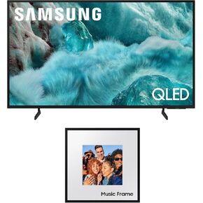 Samsung QN43Q7FAAFXZA 43 Inch QLED Q7F 4K Vision AI Smart TV with a HW-LS60D 2.0 Channel Photo Frame Speaker with Dolby Atmos (2025) in Saudi Arabia