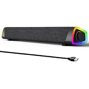 SOULION R30 Computer Speakers for Desktop PC, Wired USB Powered 3.5mm Aux in Saudi Arabia