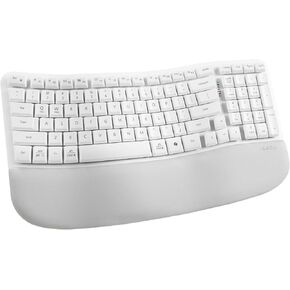 Nulea Wave Keys Ergonomic Keyboard Wireless with Cushioned Palm Rest in Kuwait