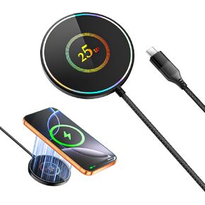 ZBF 25W Magnetic Wireless Charging Pad | USB-C for MagSafe iPhone Samsung in Saudi Arabia
