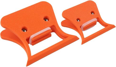 Fly Tying Feather Clip and Feather Fold Block Hackle Holding Tool with Secure Grip for Dubbing Loop and Split Thread, for Various Fly Tying Materials, for Orange in Saudi Arabia