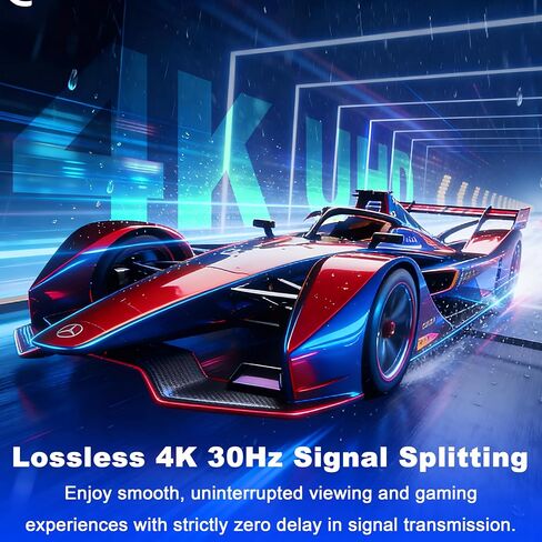 Uncompressed 4K HDMI Splitter 1 in 8 Out with 8 EDID Modes Splitter 1x8 in Saudi Arabia