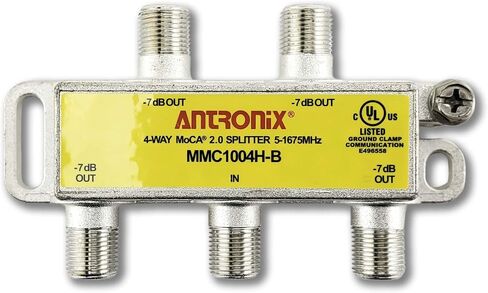 4 Way Antronix MMC1004H-B 5-1675 MHz MoCA 2.0 Splitter for Frontier Formerly Verizon Fios in Saudi Arabia