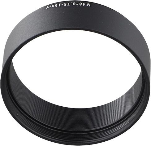 3Mm M48x0.75 Extension Tube Aluminum Alloy Telescope Camera Focus Adjustment Ring(M48x0.75-15mm) in Saudi Arabia