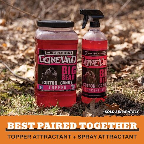 Cotton Candy Topper, Bear Attractant, 1 Gallon, G8346 in Saudi Arabia