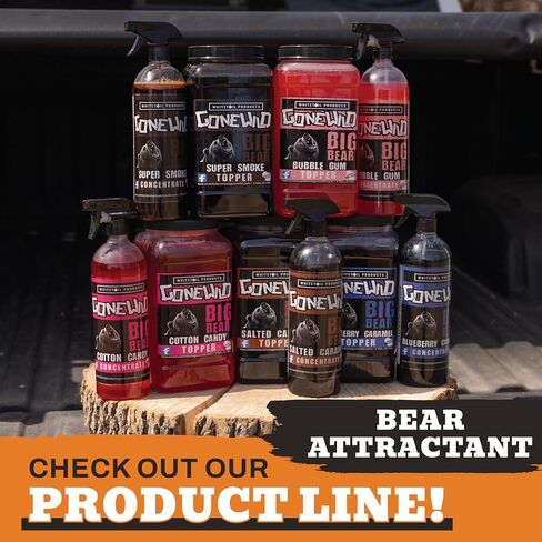 Cotton Candy Topper, Bear Attractant, 1 Gallon, G8346 in Saudi Arabia