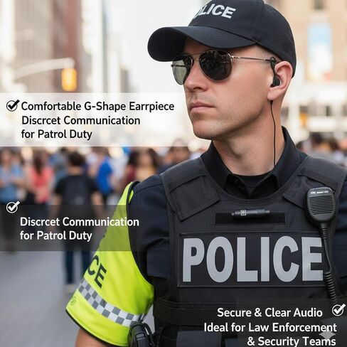6 قطع من سماعات الأذن لجهاز Motorola Walkie Talkies مع بكرة حجم in Kuwait