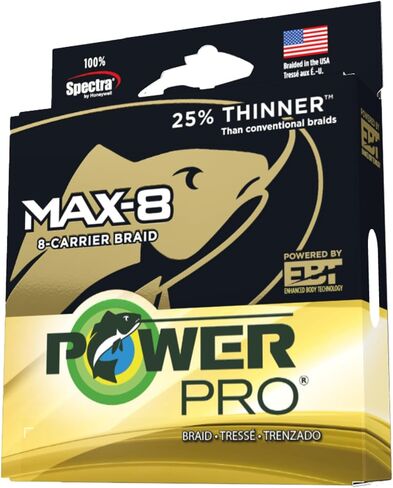 Power Pro Max-8 Braided Line 100lb 500yd Multicolor in Saudi Arabia