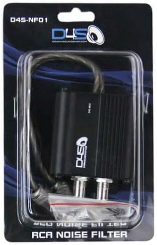 Down4Sound D4S-NFO1 RCA Noise Filter Ground Loop Isolator Car Audio in Saudi Arabia