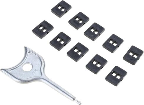 10pc USB Port Blockers with Key Lock Secure Data and Protect Against with Removable USB A Lock for PC Laptop in Saudi Arabia