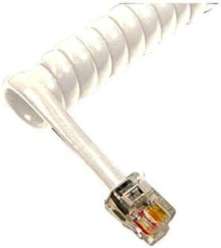 Cablesys GCHA444006-FWH / 6' Handset Cord - White in Kuwait