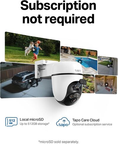 Tapo 2K Outdoor Pan/Tilt Wireless Security Camera, C610 KIT in Saudi Arabia