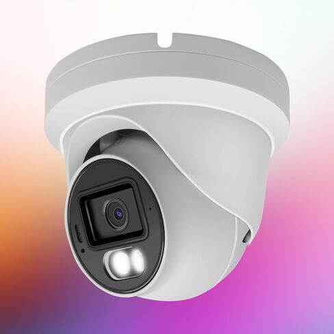 Vonnsion 5MP Full Color PoE IP Dome Camera, Two Way Talk, SD Card Slot in Saudi Arabia