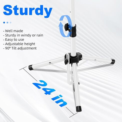 Starlink Tripod Mount Gen 3/4/4X Adjustable Height Portable Starlink Stand Stable Iron Connector for Outdoor Travel RV White in Saudi Arabia
