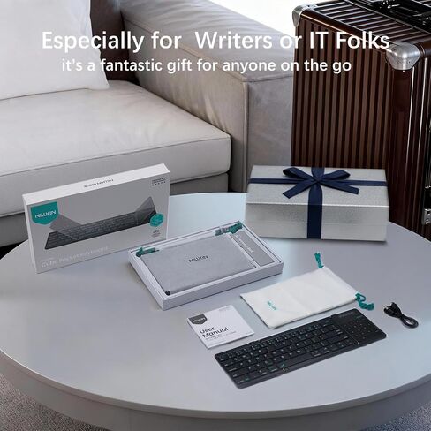 Nillkin Cube Pocket Upgraded Foldable Keyboard with Touchpad & Number Pad in Saudi Arabia
