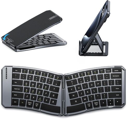 MoKo Ergonomic Foldable Keyboard, Split Portable Folding Bluetooth Keyboard in Saudi Arabia