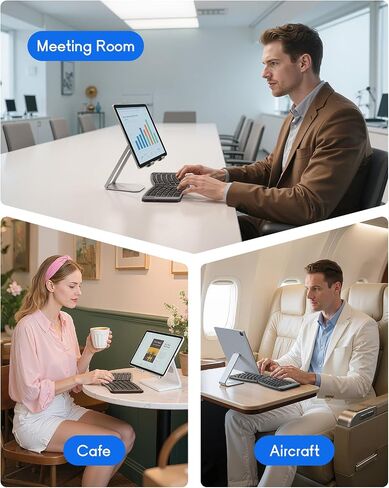 MoKo Ergonomic Foldable Keyboard, Split Portable Folding Bluetooth Keyboard in Saudi Arabia