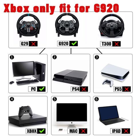 ZHSYMX USB Handbrake for Xbox Racing game, LOGITECH G920 for Xbox ONE/Xbox ONE S/XBOX ONE X and PC System Simulate Linear Handbrake Realize Switch Control With Plate and Fixing Clip（Both Xbox and PC） in Saudi Arabia
