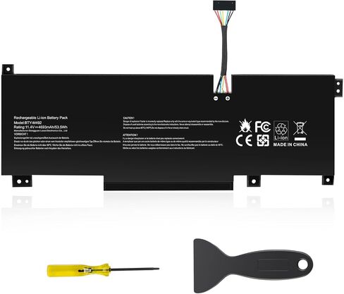 TREE.NB BTY-M492 Laptop Battery Replacement for MSI WF66 WF76 11UI 11UJ Katana GF66 11UD 12UG 12UX GF76 11UE 12UD Crosshair 15 17 A11UCK A11UDK A11UEK Sword 15 A11U A11UD Pulse in Saudi Arabia