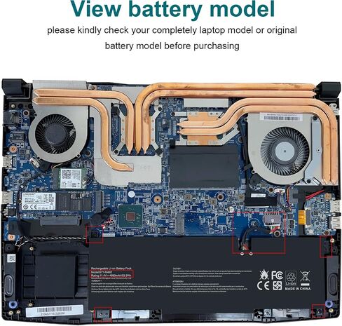 TREE.NB BTY-M492 Laptop Battery Replacement for MSI WF66 WF76 11UI 11UJ Katana GF66 11UD 12UG 12UX GF76 11UE 12UD Crosshair 15 17 A11UCK A11UDK A11UEK Sword 15 A11U A11UD Pulse in Saudi Arabia