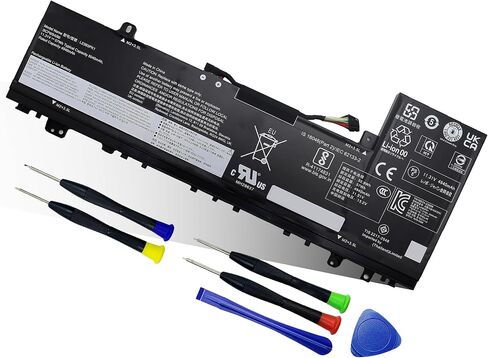 بطارية 51Wh L18M3P74 L18L3P73 لجهاز Lenovo ThinkPad T14 (Gen1/Gen2)، T490، T495، P43s & P14s Series تحل محل الطراز 02DL007 SB10K97646 L18C3P72 L18M3P73 in Saudi Arabia