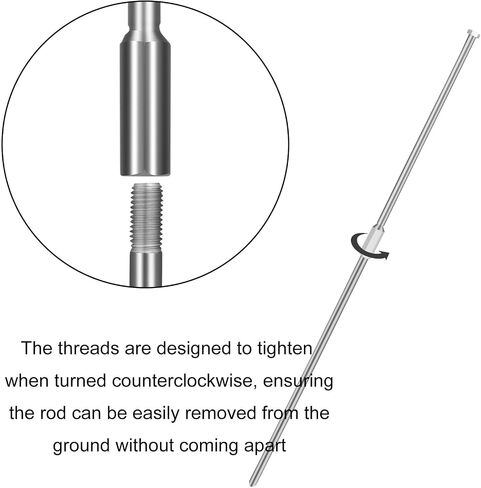 30 Inch Ground Earth Anchors with Drive Rod for Sheds, Tents and Canopies in Saudi Arabia