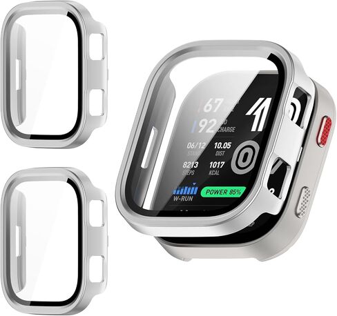 2 Pack Hard PC Screen Protector Case for Amazfit Bip Max in Saudi Arabia