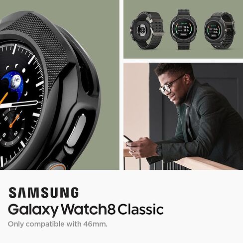 Spigen Liquid Air for Samsung Galaxy Watch 8 Classic 46mm Case (2025) in Saudi Arabia