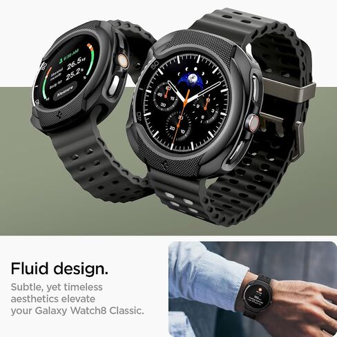 Spigen Liquid Air for Samsung Galaxy Watch 8 Classic 46mm Case (2025) in Saudi Arabia