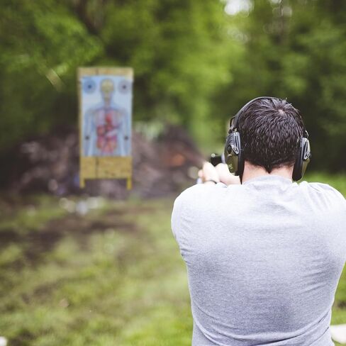 Resolute 23x35 Medically Designed Shooting Targets for The Range - 100% Anatomical Paper Silhouette - Gun Accessories for Pistols, Rifles, Airsoft, Air Pistols, BB & Pellet Shooting Practice (25) in Saudi Arabia