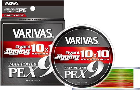 VARIVAS Braid Line Avani Jigging 10x10 Max Power PE X9 400m in Saudi Arabia