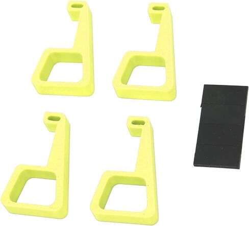 Pongnas Horizontal Game Console Stand with Enhanced Cooling Non Slip Base Easy Install Heightening Bracket for Stable Gaming Setup Yellow in Saudi Arabia