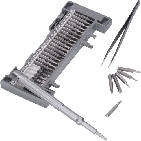 Garosa 50 in 1 Electronics Repair Tool Kit Compact Stainless Steel Magnetic Set with 360 Rotating Nut for Home Maintenance and Various Electronics in Saudi Arabia