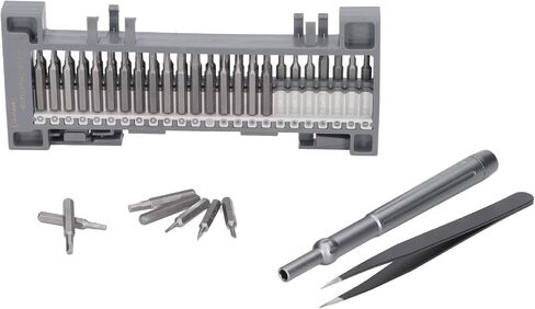 Garosa 50 in 1 Electronics Repair Tool Kit Compact Stainless Steel Magnetic Set with 360 Rotating Nut for Home Maintenance and Various Electronics in Saudi Arabia