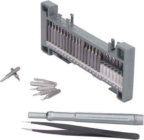 Garosa 50 in 1 Electronics Repair Tool Kit Compact Stainless Steel Magnetic Set with 360 Rotating Nut for Home Maintenance and Various Electronics in Saudi Arabia