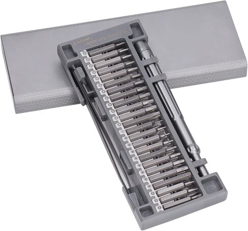 Garosa 50 in 1 Electronics Repair Tool Kit Compact Stainless Steel Magnetic Set with 360 Rotating Nut for Home Maintenance and Various Electronics in Saudi Arabia