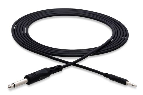 Hosa CMP-310 كابل توصيل أحادي 3.5 ملم TS إلى 1/4 بوصة TS، 10 أقدام in Saudi Arabia