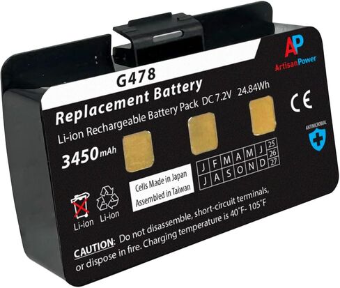 Artisan Power Replacement Battery for Garmin GPSMAP 276, 276C, 296, 376, 376C, 378, 396, 478, 495, 496 Handheld Outdoor GPS - Replaces 010-10517-00, 011-00955-00 in Saudi Arabia