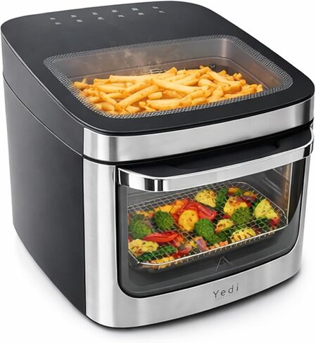 فرن Yedi PureView Air Fryer 12.7 Qt مع نافذة عرض مزدوجة in Saudi Arabia