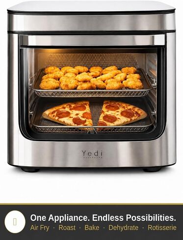 فرن Yedi PureView Air Fryer 12.7 Qt مع نافذة عرض مزدوجة in Saudi Arabia