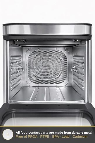 فرن Yedi PureView Air Fryer 12.7 Qt مع نافذة عرض مزدوجة in Saudi Arabia