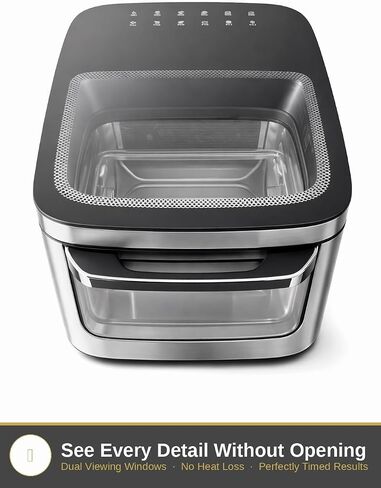 فرن Yedi PureView Air Fryer 12.7 Qt مع نافذة عرض مزدوجة in Saudi Arabia