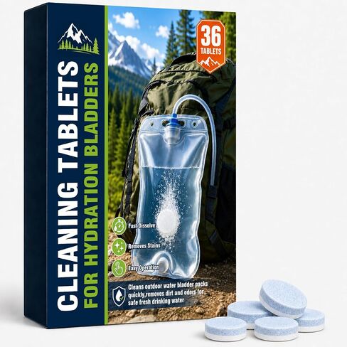 Hydration Bladder Cleaning Tablets, 36 Count in Saudi Arabia