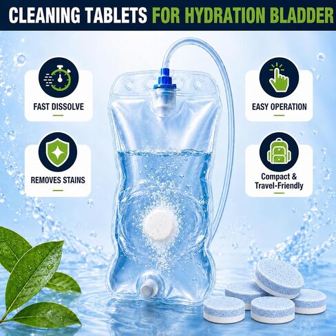 Hydration Bladder Cleaning Tablets, 36 Count in Saudi Arabia